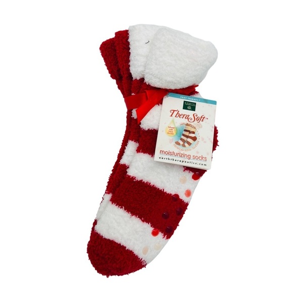 NWT Earth Therapeutics Thera Soft Moisturizing Socks - Picture 1 of 6